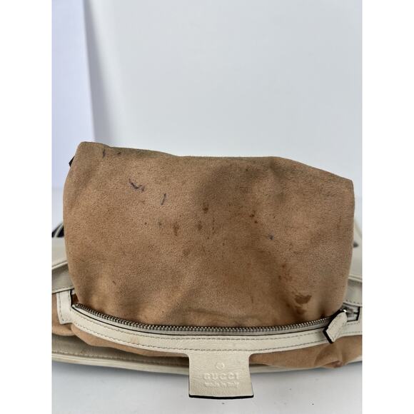 GUCCI Vintage Effect Calfskin Matelasse Medium Torchon Marmont Shoulder Bag - Picture 11 of 16